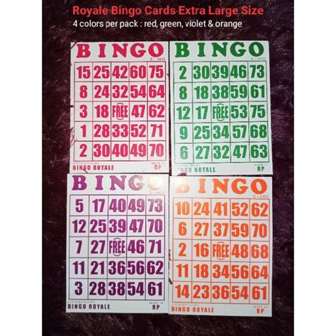 bingo cards philippines|BINGO CARDS / 50 and 100 CARDS .